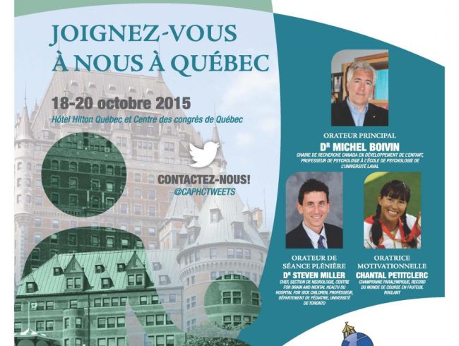Solutions pour la santé de nos enfants : joignez-vous à nous à Québec